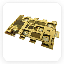 Gold flexible printed circuit board strip