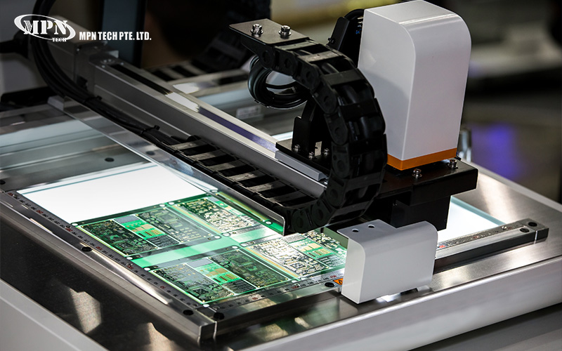machine designing PCB