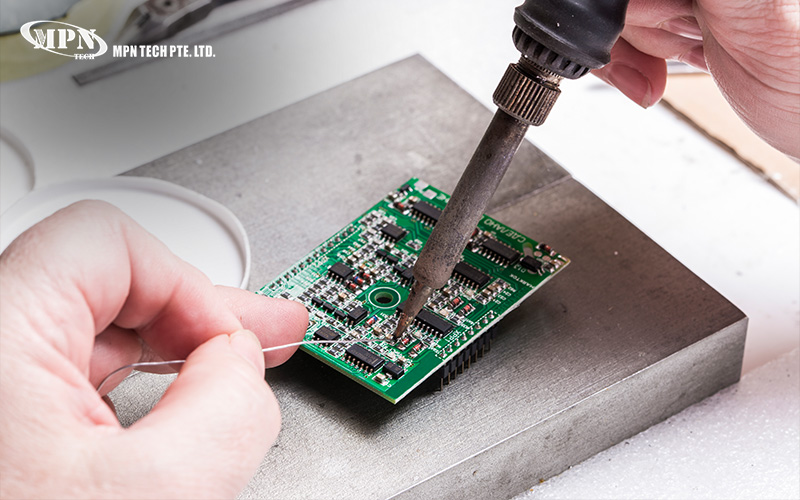 repairing damaged PCB